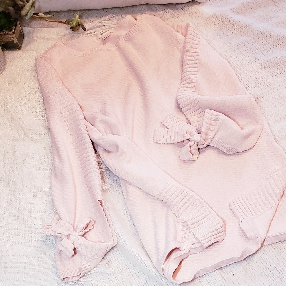 Cozy Pink Style & Co Sweater